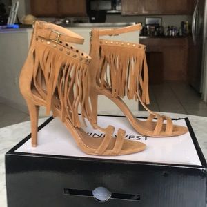 Nine West suede sandals